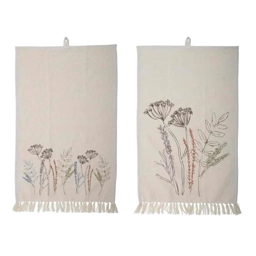 Bea Floral Cotton Tea Towel
