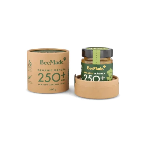 BeeMade Organic Manuka MGO 250+ Honey, 250g