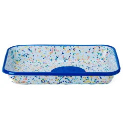 Blue Dot Enamel Roasting & Serving Dish