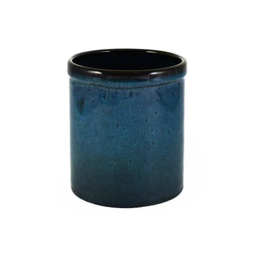 Blue Glaze Kitchen Utensils Jar