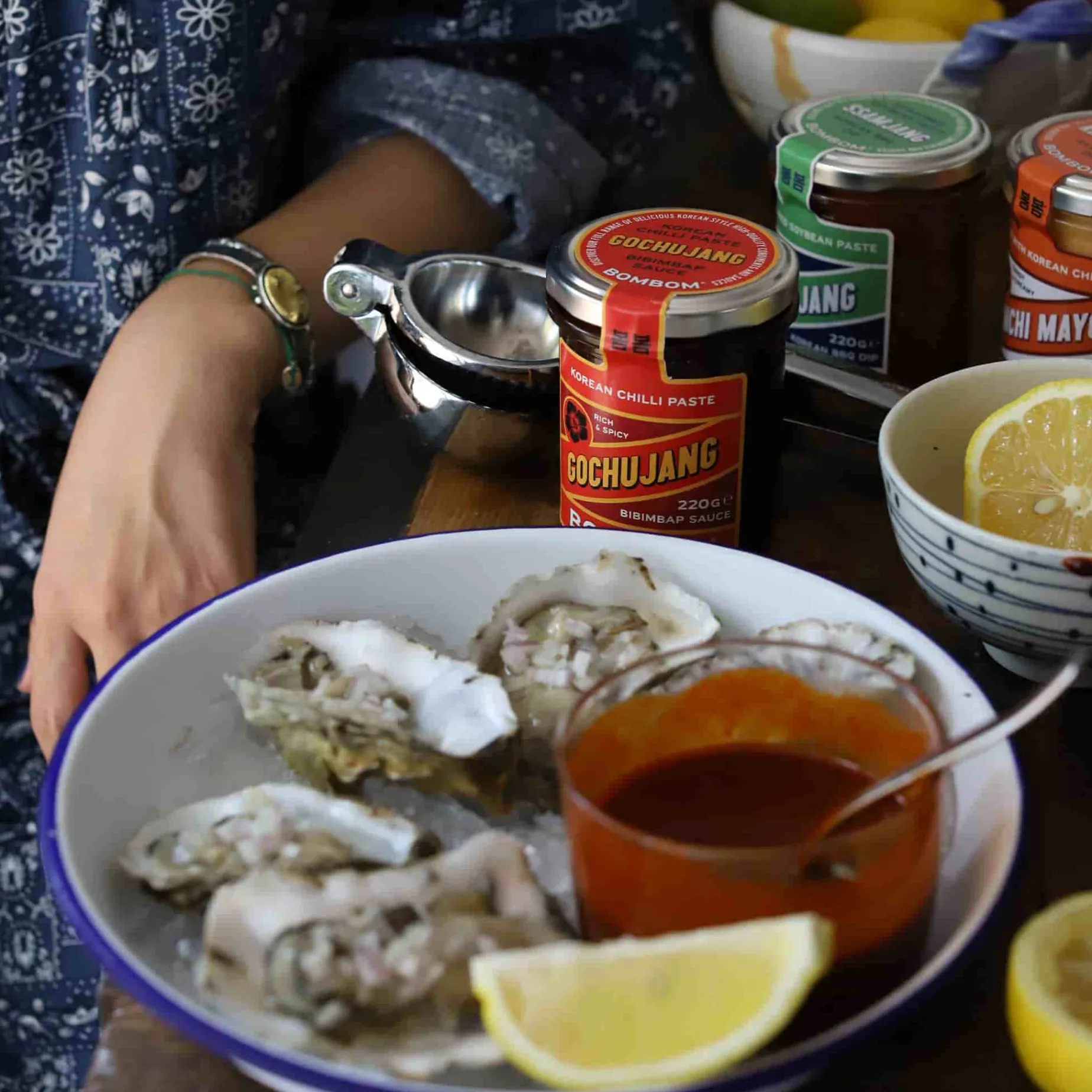 Bombom Korean Kimchi Mayo, 185g