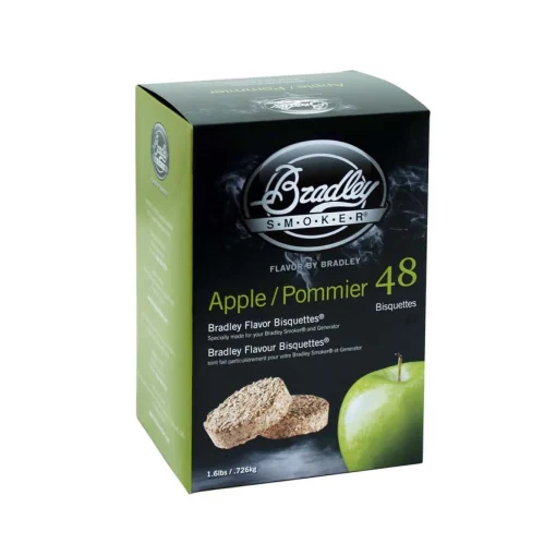 Bradley Apple Bisquettes, Pack of 48