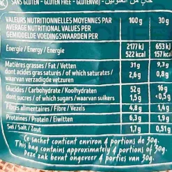 Bret's Bleu d'Auvergne DOP Blue Cheese Crisps, 125g