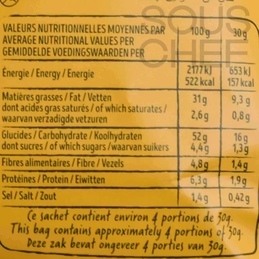 Bret's Honey Mustard Crisps, 125g