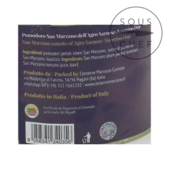 Casa Marrazzo DOP San Marzano Peeled Tomatoes with Basil, 420g