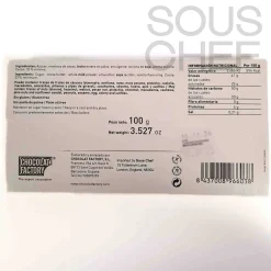 Chocolat Factory White Chocolate Bar, 100g