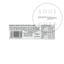 Chocolate Fish & Chips, 125g