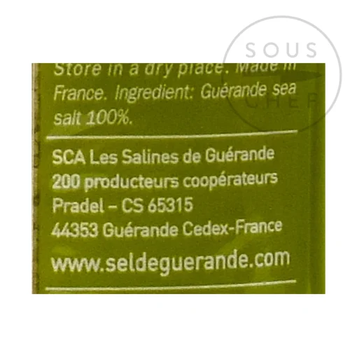 Coarse Grey Sea Salt, 1kg
