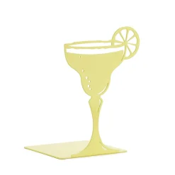 Cocktail Metal Bookend