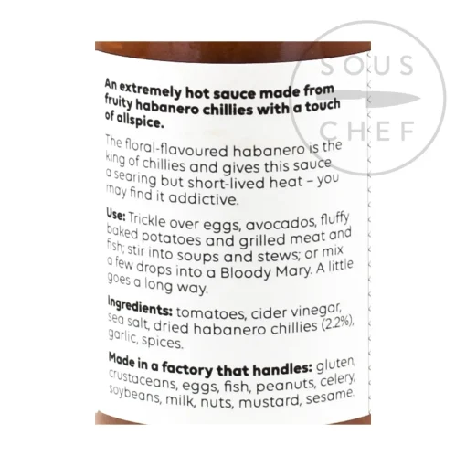 Cool Chile Co Habanero Hot Sauce, 150g