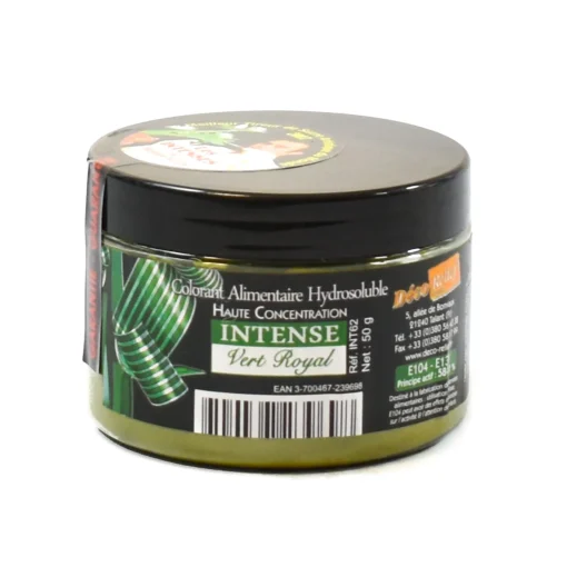 Deco Relief Intense Green Food Colour, 50g