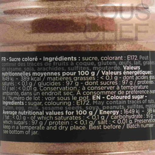 Deco Relief Rose Gold Sugar Glitter, 160g