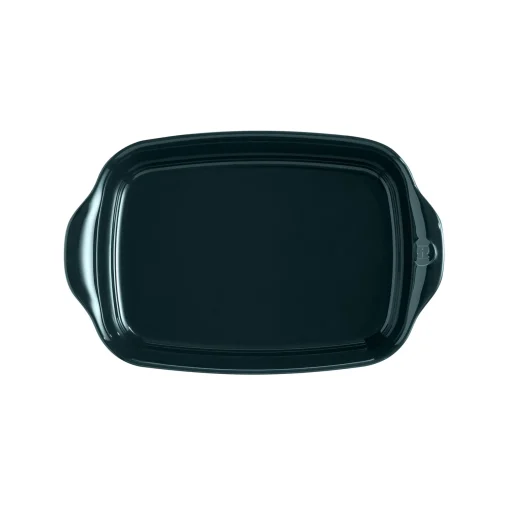 Emile Henry Dark Teal Roasting Dish