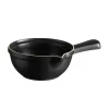 Emile Henry Limited Edition Black BBQ Sauce Pot, 1.1 Litre