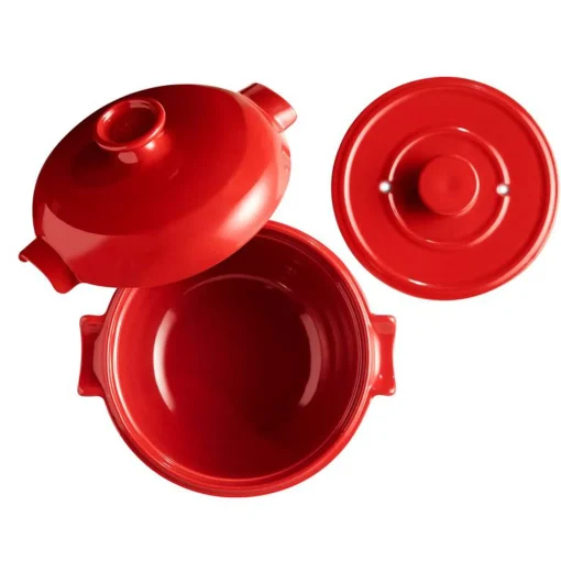 Emile Henry Red Rice Cooking Pot, 2.5 Litre