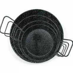 Enamelled 2 Person Paella Pan, 22cm