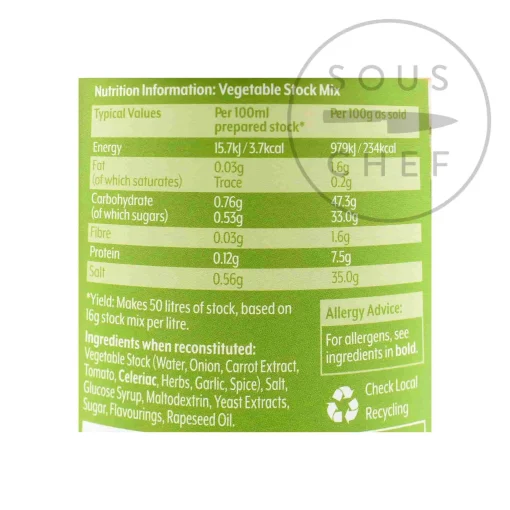 Essential Cuisine Vegetable Stock Mix, 800g