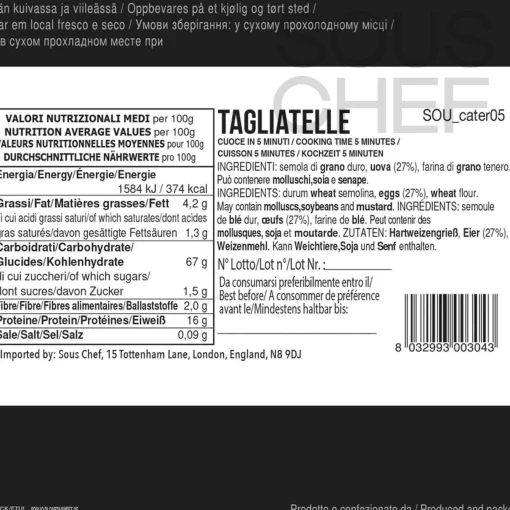 Filotea Tagliatelle Pasta, 500g