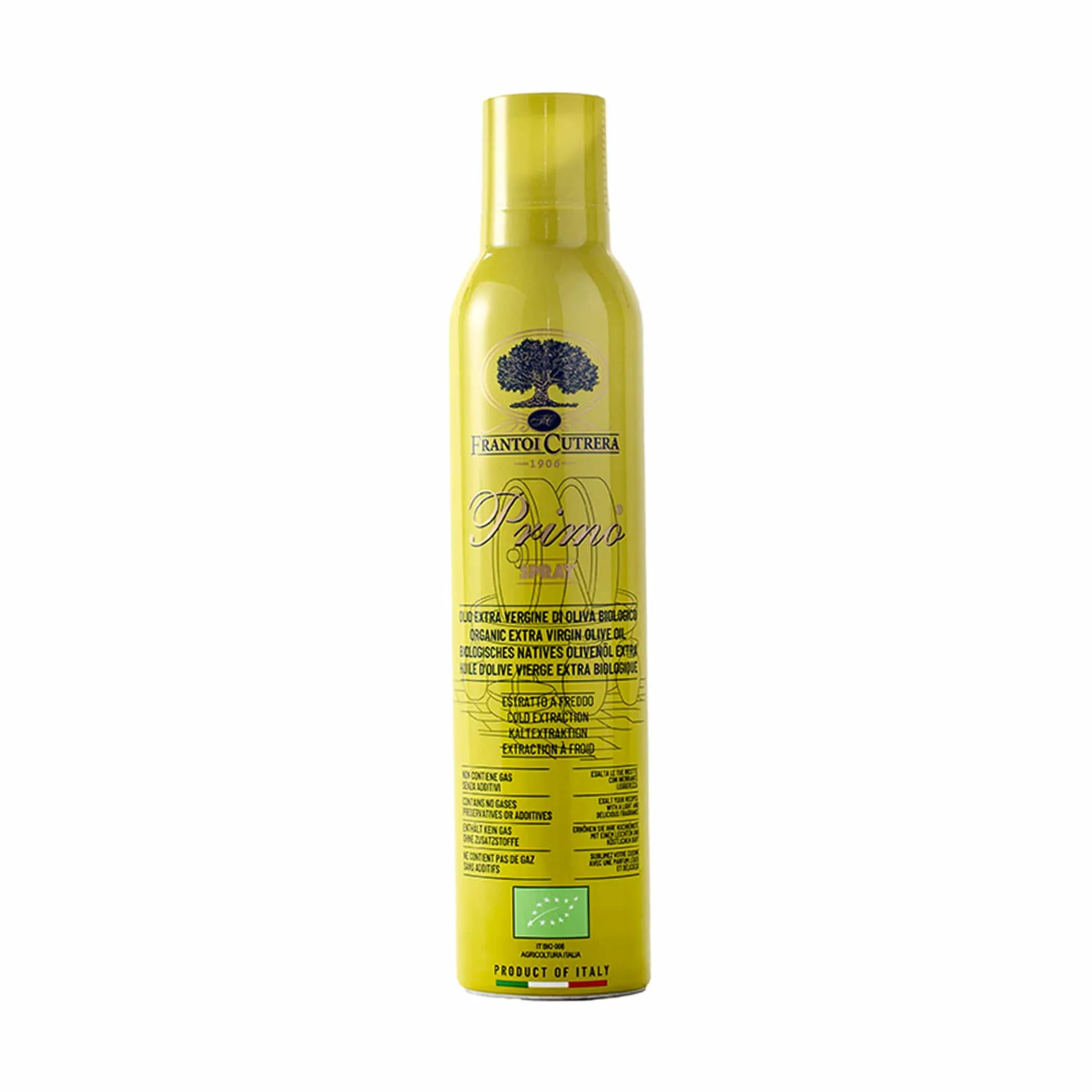 Frantoi Cutrera Primo Organic Extra Virgin Olive Oil Spray, 250ml