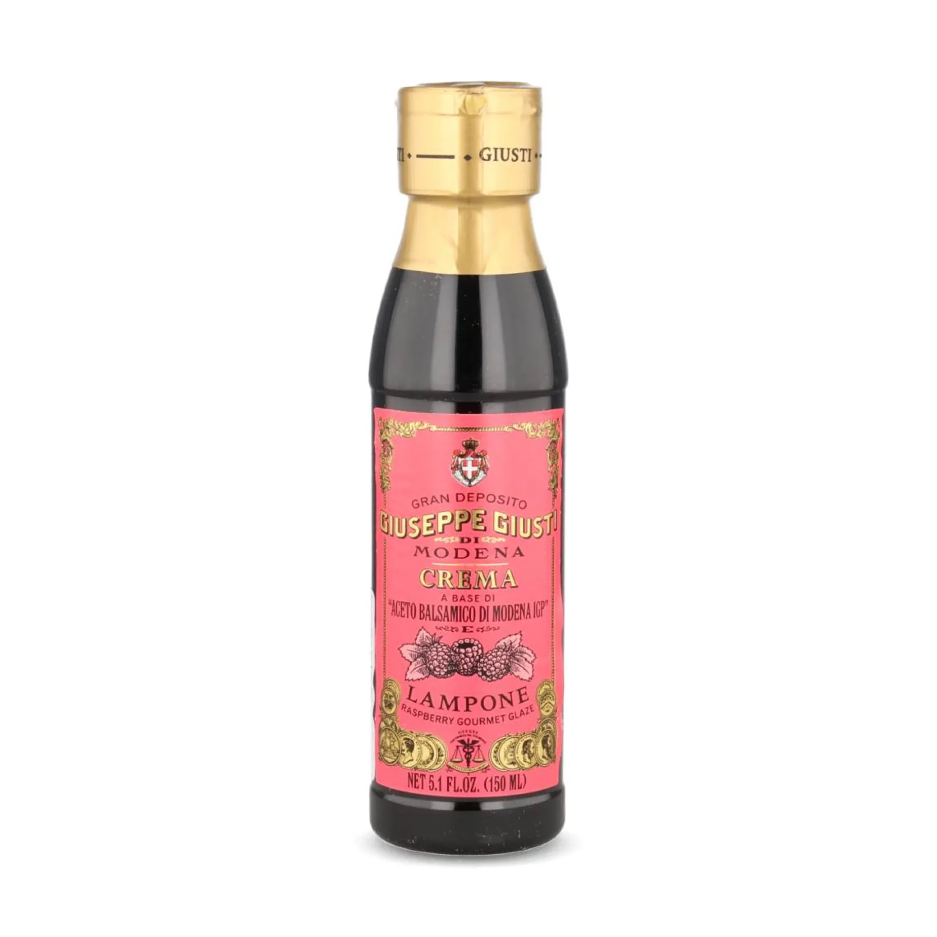 Giusti Balsamic Crema Raspberry Glaze, 150ml