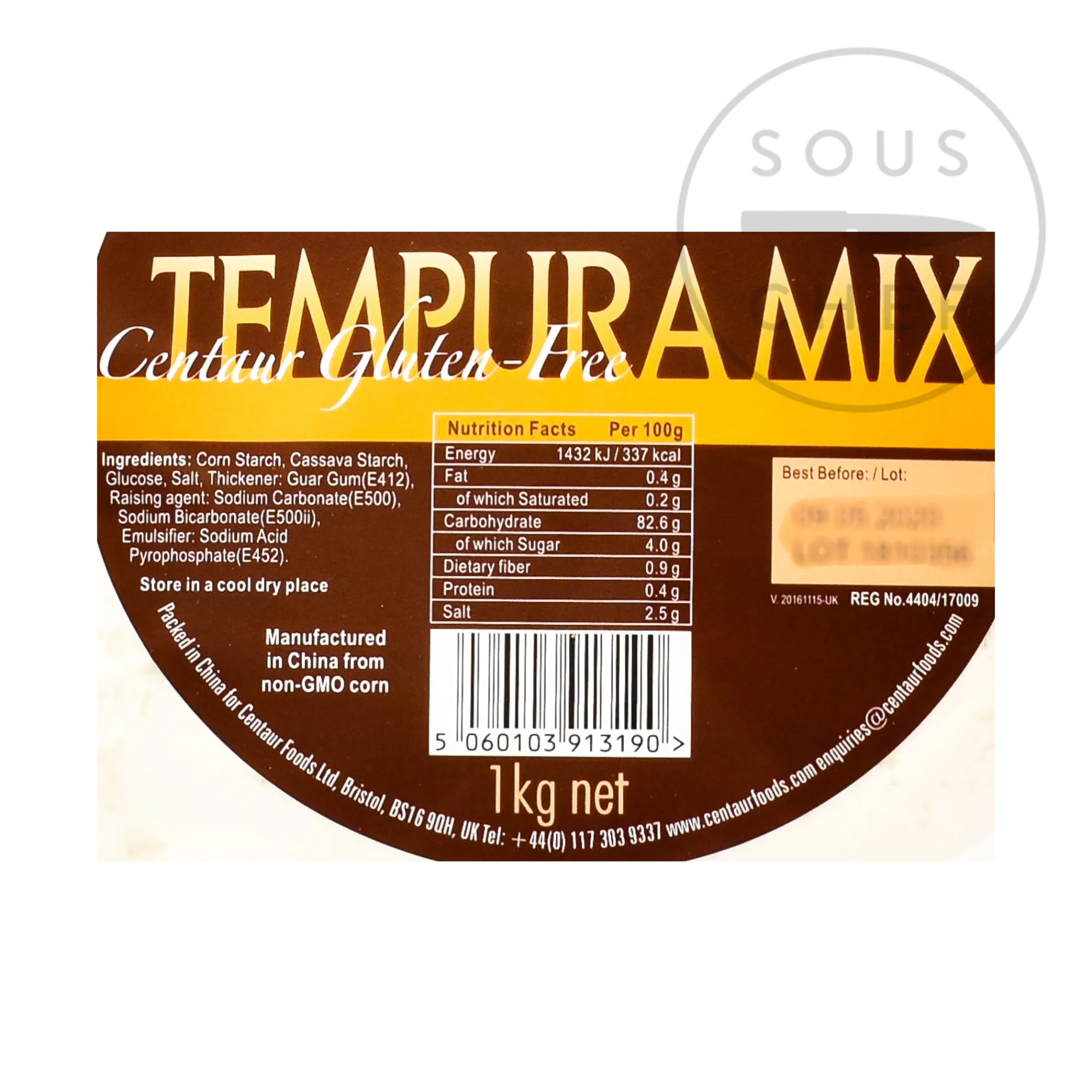 Gluten Free Tempura Mix, 1kg