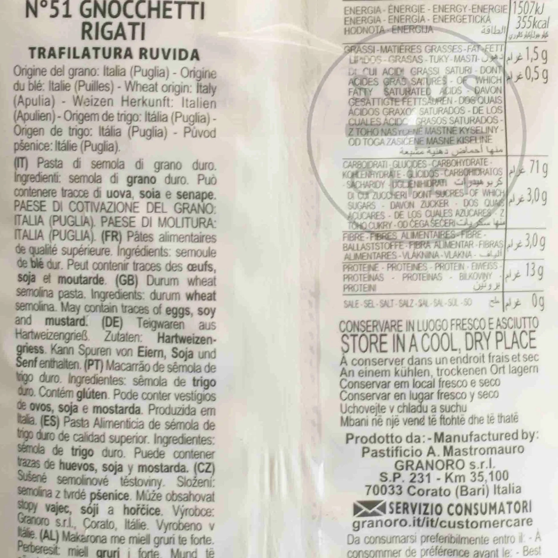 Granoro Gnocchetti Sardi, 500g