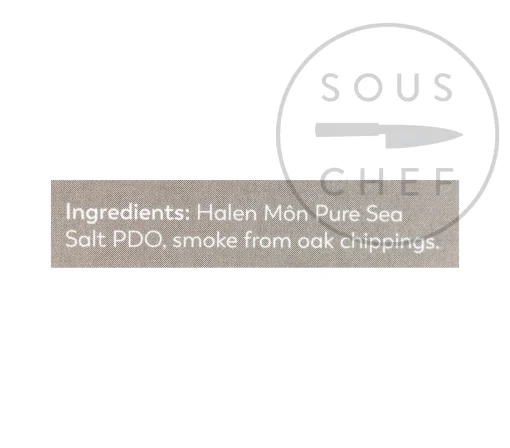 Halen Mon Oak Smoked Sea Salt, 100g