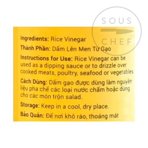 Hanoi Rice Vinegar, 500ml