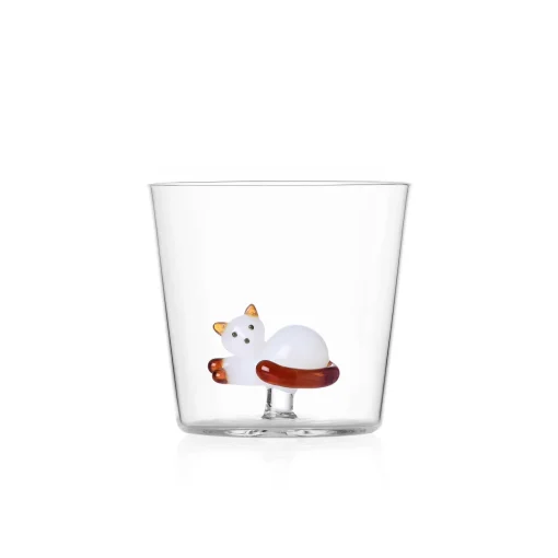 Ichendorf Milano Brown Tail Cat Tumbler, 300ml