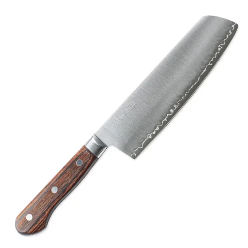 Japanese AUS10 Nakiri Knife, 18cm