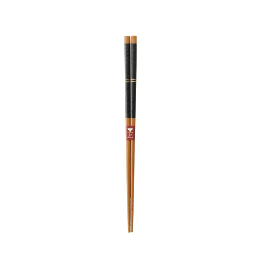 Japanese Black & Gold Serving Chopsticks, 27cm