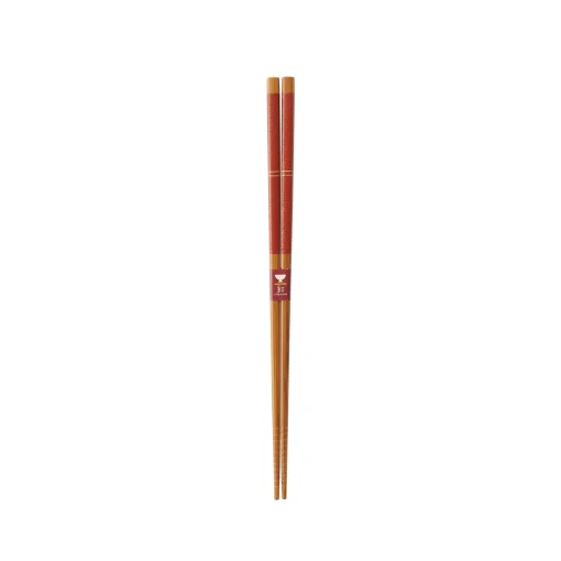 Japanese Red & Gold Serving Chopsticks, 27cm