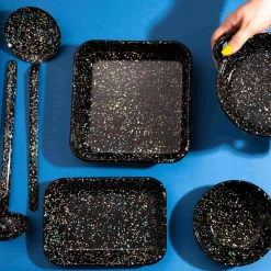 Kapka x Sous Chef Galaxy Splatter Enamel Roasting & Serving Dish