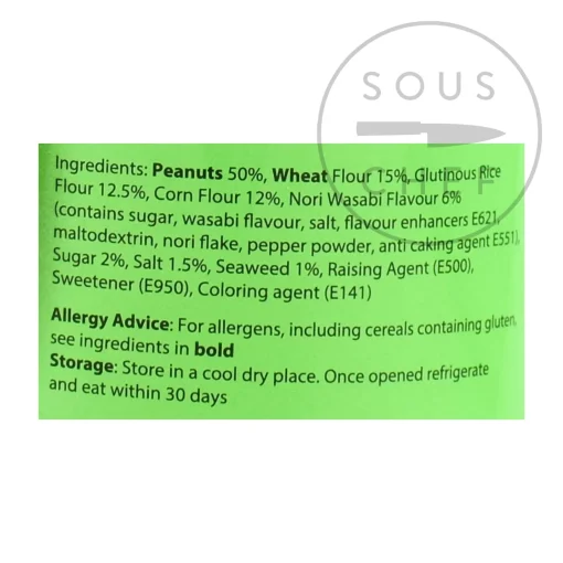 Koh Kae Peanuts Nori Wasabi Flavour, 230g
