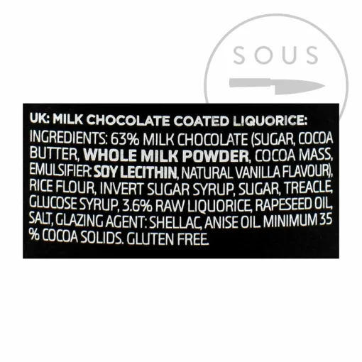 Lakrids Liquorice A - Chocolate Coated Liquorice