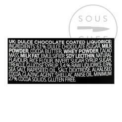 Lakrids Liquorice D - Salt Caramel Chocolate Liquorice