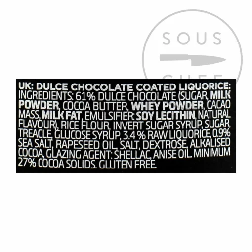Lakrids Liquorice D - Salt Caramel Chocolate Liquorice