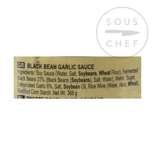 Lee Kum Kee Black Bean Sauce With Garlic, 368g