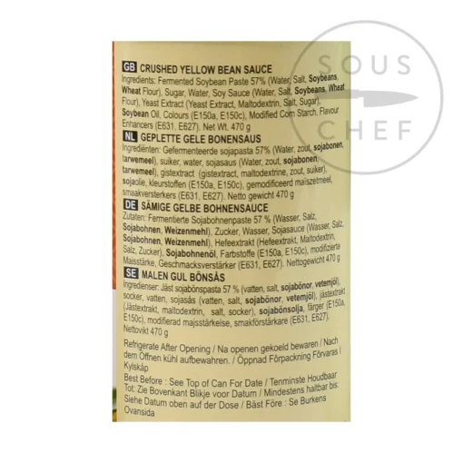 Lee Kum Kee Crushed Yellow Bean Sauce, 470ml