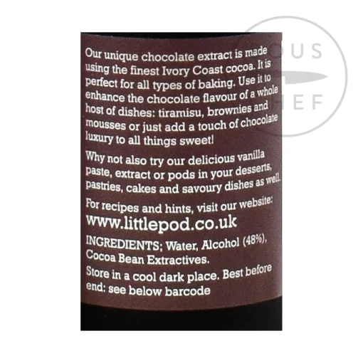 Littlepod Pure Chocolate Extract, 100ml