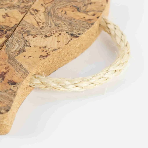 Marbled Cork Three Fish Trivet, 14cm