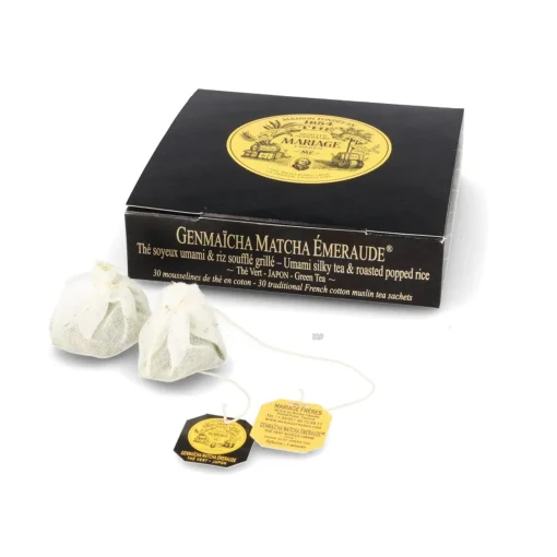 Mariage Freres Genmaicha Matcha Emeraude Tea Bags, 75g