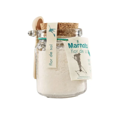 Marnoto Fleur De Sel in Glass Jar