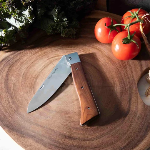 Messermeister Adventure Chef Maple Folding Chef's Knife, 16cm