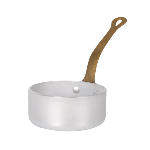 Mini Saucepan with Brass Handles for Serving, 11cm