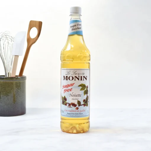 Monin Sugar Free Hazelnut Syrup, 1 litre