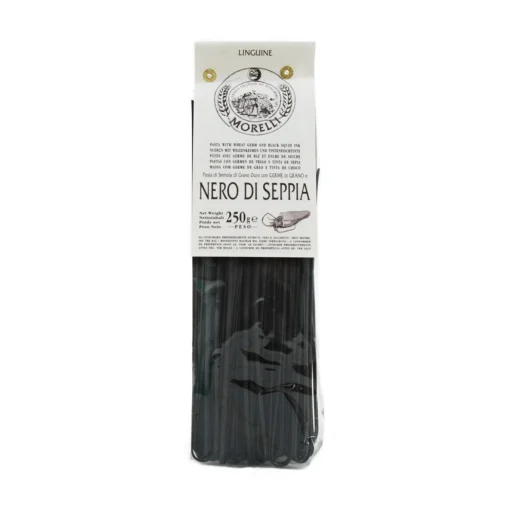 Morelli Squid ink Linguine, 250g