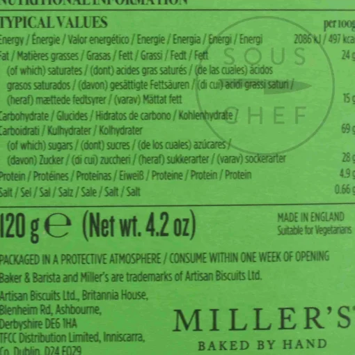 Morello Sour Cherry Biscuits, 120g