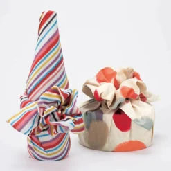 Multicoloured Stripe Furoshiki Wrapping Cloth