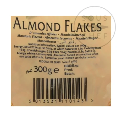 Natco Flaked Almonds, 300g